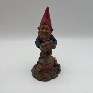 Tom Clark SIGNEDGnome Happy Figurine 1984 Cairn Studio COA #82 ORIGINAL BOX